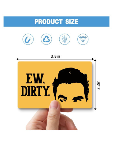 Imán de Lavavajillas Doble Cara Advivio 9.7x5.6cm Limpio Sucio