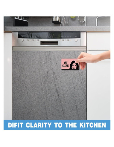 Imán de Lavavajillas Doble Cara Advivio 9.7x5.6cm Limpio Sucio