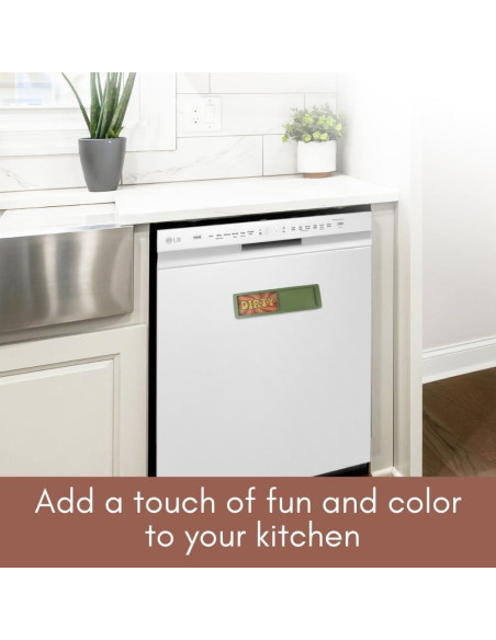 Imán Divertido Limpio Sucio para Lavavajillas Pretty Inappropriate