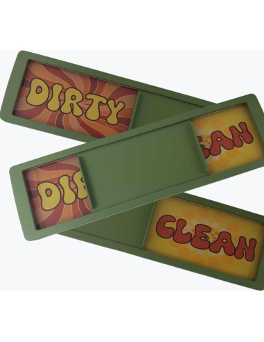 Imán Divertido Limpio Sucio para Lavavajillas Pretty Inappropriate