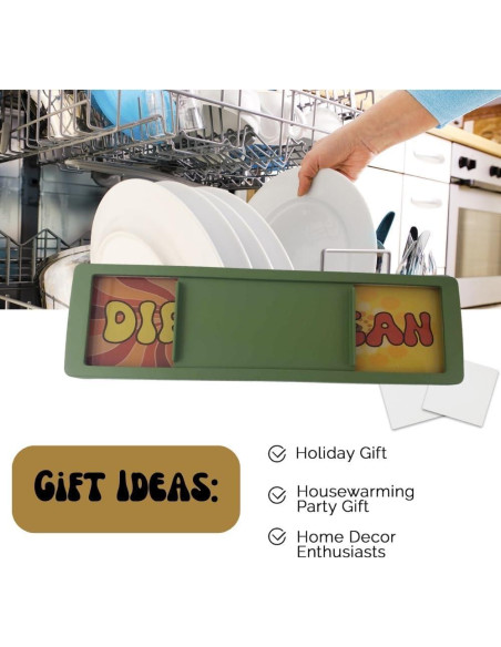 Imán Divertido Limpio Sucio para Lavavajillas Pretty Inappropriate