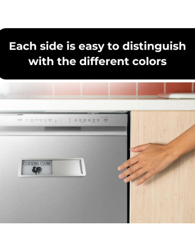 Imán de Lavavajillas Limpio Sucio Pretty Inappropriate 17.78x5.08cm