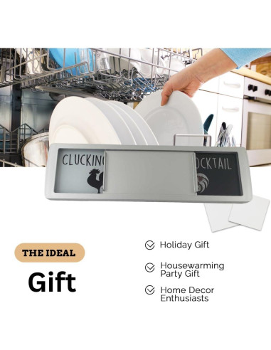 Imán de Lavavajillas Limpio Sucio Pretty Inappropriate 17.78x5.08cm