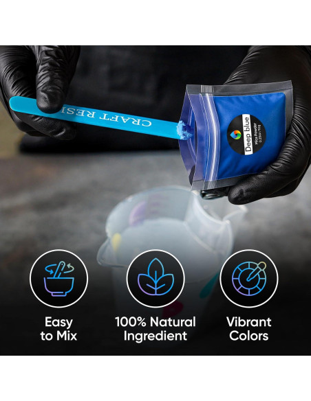 Pó de Mica 30 Colores Resina Epóxica - Pigmentos No Tóxicos