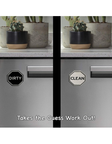 Imán de Lavavajillas Brothers Bench Limpio Sucio 7.1 cm