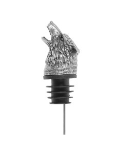 Válvula de Vino Aerador Cabeza de Lobo HOLIDYOYO Plateado