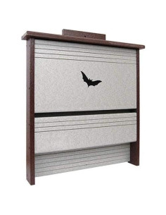 Casa para murciélagos Green Meadow de plástico reciclado 20 unidades