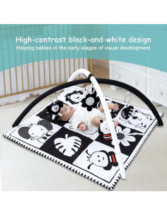 Alfombra de Actividad para Bebés Lovvie & Joy 90x90 cm 2