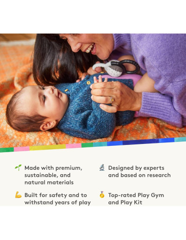 Conjunto de Regalo para Recién Nacidos Lovevery - Gimnasio de Juego y Kit Looker