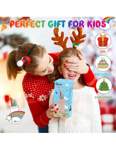 Juguetes Montessori FCSONU de Madera para Niños 1-3 Años