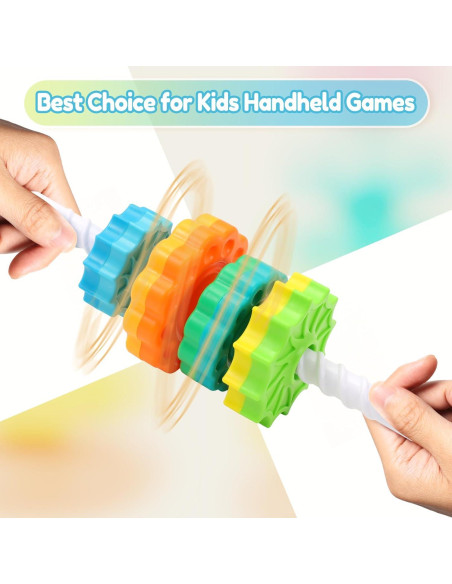 Juguete de Apilamiento Giratorio Riuja Arcoíris 1-3 Años