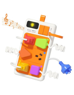 Tablero Ocupado Montessori PANITU 6 Juguetes Educativos 19.5 cm