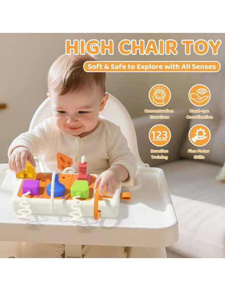 Tablero Ocupado Montessori PANITU 6 Juguetes Educativos 19.5 cm