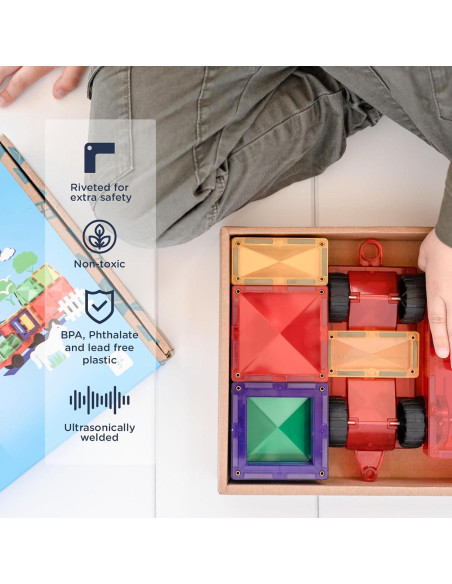 Paquete de Movimiento Arcoíris Connetix - 24 Piezas