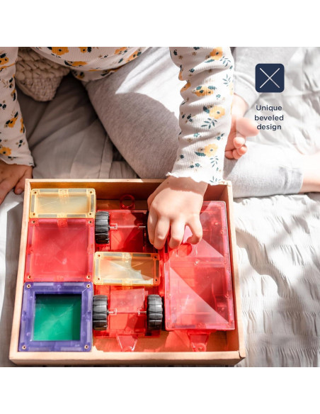 Paquete de Movimiento Arcoíris Connetix - 24 Piezas