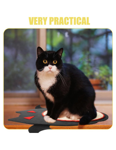 Alfombrilla Rascadora para Gatos POPETPOP 41.6cm Halloween