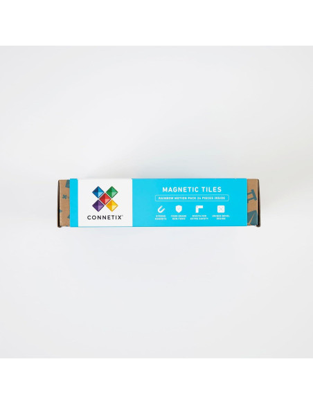 Paquete de Movimiento Arcoíris Connetix - 24 Piezas