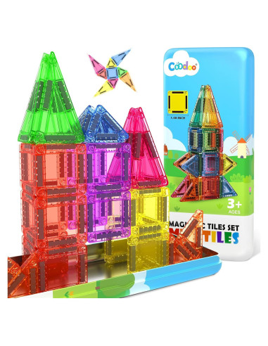 Azulejos Magnéticos Mini Coodoo 34 Piezas 3.76 cm STEM