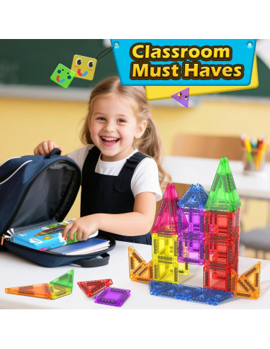 Azulejos Magnéticos Mini Coodoo 34 Piezas 3.76 cm STEM