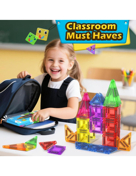 Azulejos Magnéticos Mini Coodoo 34 Piezas 3.76 cm STEM