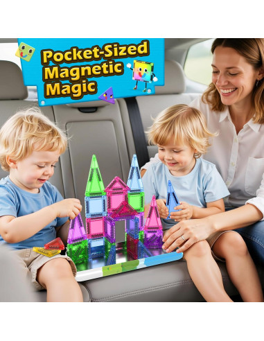 Azulejos Magnéticos Mini Coodoo 34 Piezas 3.76 cm STEM