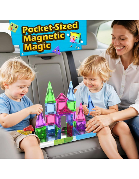 Azulejos Magnéticos Mini Coodoo 34 Piezas 3.76 cm STEM