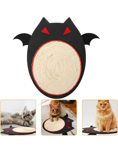 Alfombrilla Rascadora para Gatos POPETPOP 41.6cm Halloween