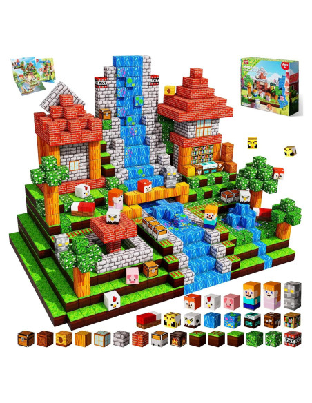 200 Bloques Magnéticos Annexfun - Juguete Educativo STEM 3+