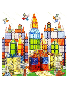 Azulejos Magnéticos UREC 100PCS Juguetes de Construcción 3D
