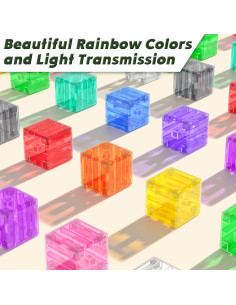 118PCS Bloques Magnéticos de Construcción para Niños 3-6 Años 2