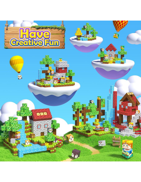 Azulejos Magnéticos de Animales de Granja 105PCS - Juguete Educativo