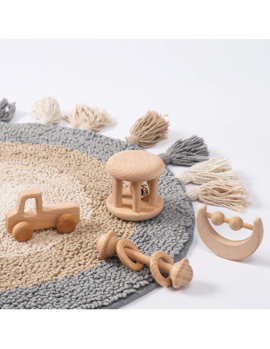 Sonajero de Madera Personalizable Vamos a Hacer 209g