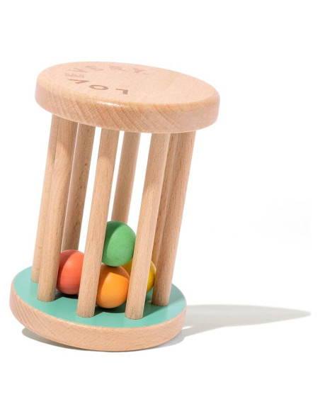 Sonajero Montessori Rodante Lovevery 8x8x11cm
