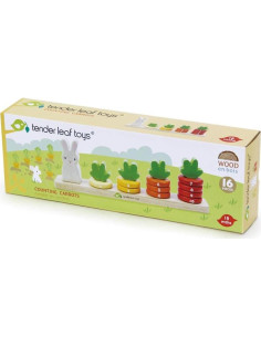 Tender Leaf Toys Zanahorias Contadoras - Juguete Educativo 18 meses+ 2