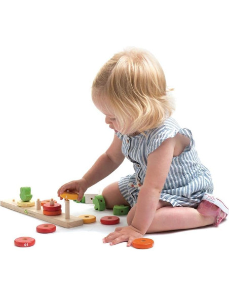 Tender Leaf Toys Zanahorias Contadoras - Juguete Educativo 18 meses+