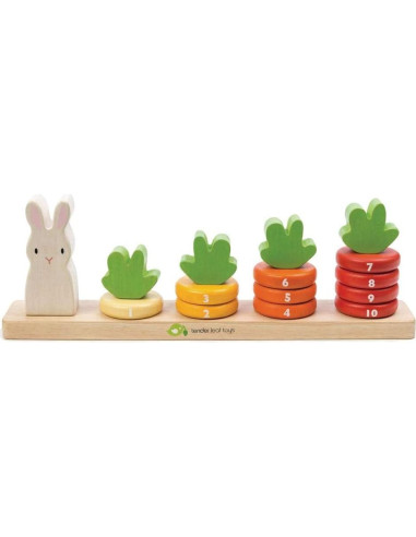 Tender Leaf Toys Zanahorias Contadoras - Juguete Educativo 18 meses+