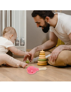 Maracas de Madera para Niños GALPADA 29.2 cm Juguete Musical 2