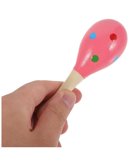Maracas de Madera para Niños GALPADA 29.2 cm Juguete Musical