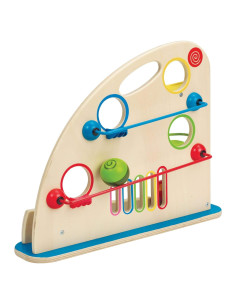 Juguete de Carreras de Canicas Hape Roller Derby - 42x10cm