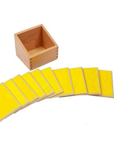 Tabletas Táctiles Montessori Adena - Desarrollo Sensorial 5 Pairs 2