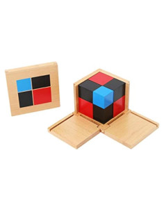Cubo Binomial Montessori Adena - Juguete Educativo 0.57 kg