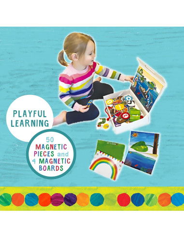 Juego Magnético de Madera Eric Carle - La Muy Hambrienta Oruga