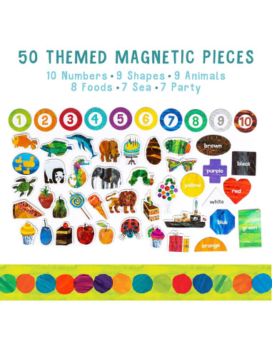 Juego Magnético de Madera Eric Carle - La Muy Hambrienta Oruga