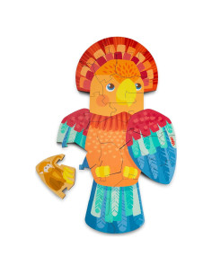 Rompecabezas de Madera HABA Loro 2 en 1 para Niños 4-6 Años