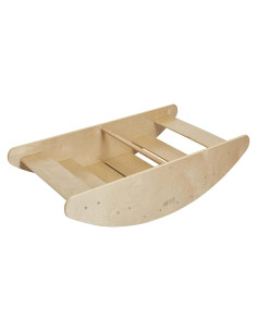 Barco Mecedor ECR4Kids Natural con Escaleras 116.8x60 cm