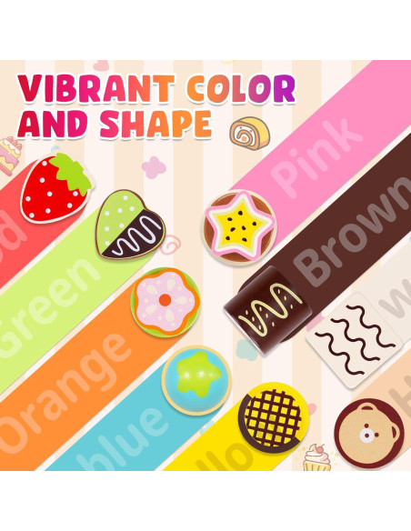 Juego de Comida de Pastel de Madera Melofaver 16 Piezas