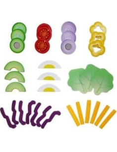 Juego de Ensalada Saludable Hape 39 Pzs para Niños 3 Años 2