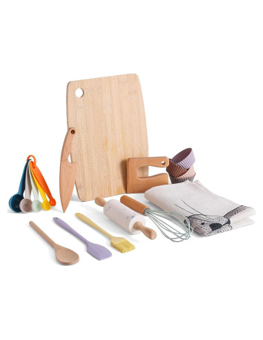 Juego de cocina para niños Promise Babe 14 piezas Montessori