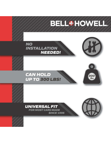 Asa de puerta Car Cane Emson con linterna LED y rompeventanas