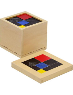Cubo Trinomial Elite Montessori - Juguete Educativo 27 Piezas 2